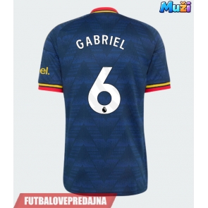 Lacne Muži Futbalové dres Arsenal Gabriel Magalhaes #6 2026-27 Krátky Rukáv - Preč